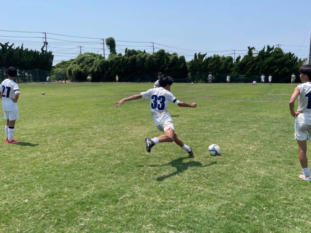 サッカー部　２０２４夏合宿・対外試合報告