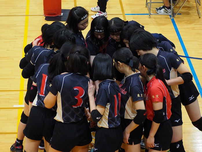 女子バレーボール部 東京都春季２部大会優勝 学校法人目黒学院